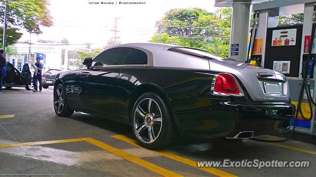 Rolls-Royce Wraith spotted in São Paulo, Brazil