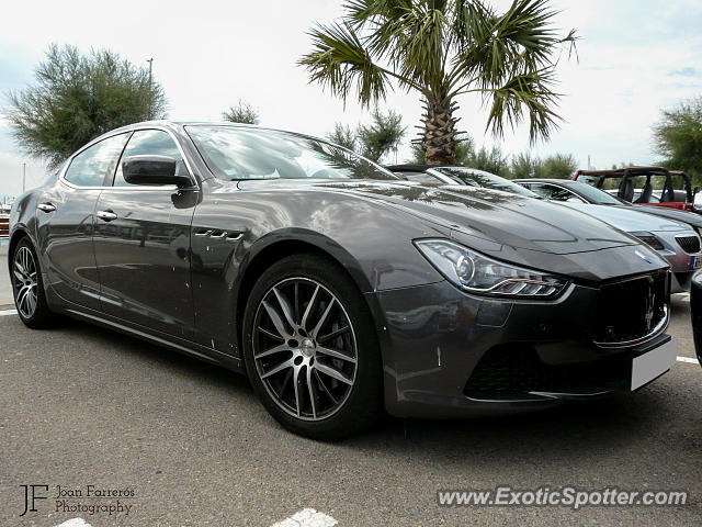 Maserati Ghibli spotted in Roses, Spain