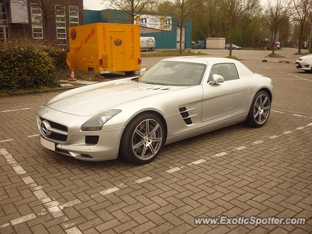 Mercedes SLS AMG spotted in Rotselaar, Belgium