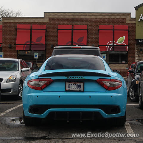 Maserati GranTurismo spotted in Columbus, Ohio