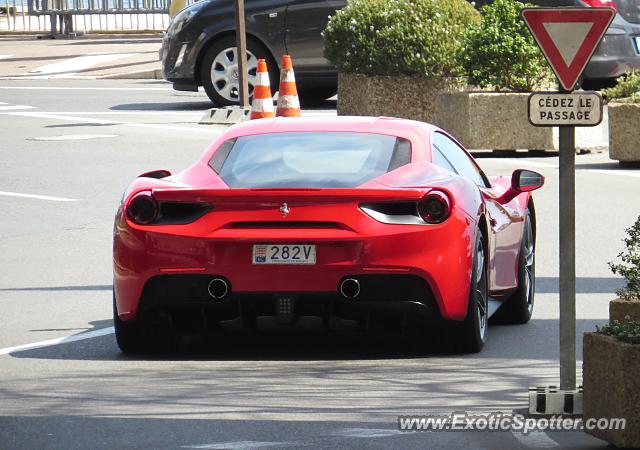 Ferrari 488 GTB spotted in Monte-Carlo, Monaco