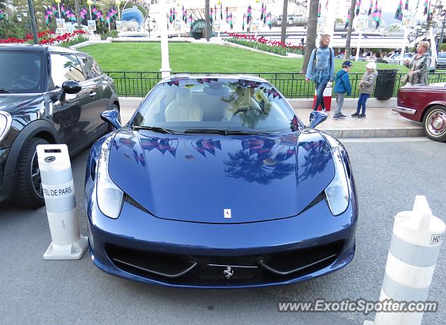 Ferrari 458 Italia spotted in Monaco, Monaco