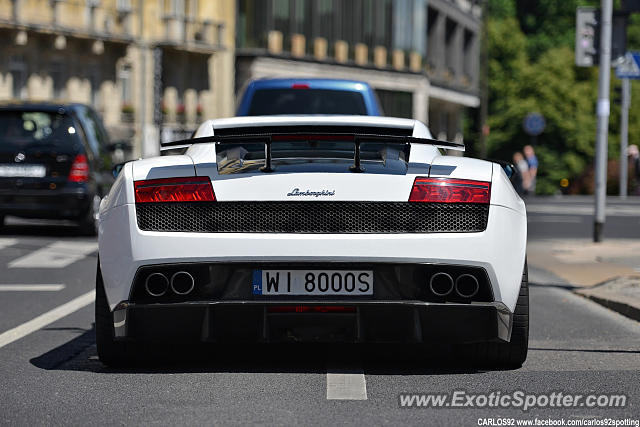 Lamborghini Gallardo spotted in Warsaw, Poland