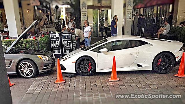 Lamborghini Huracan spotted in Miami, Florida