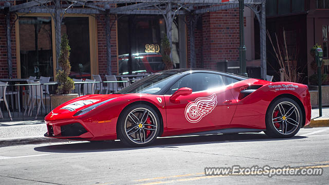 Ferrari 488 GTB spotted in Bimingham, Michigan