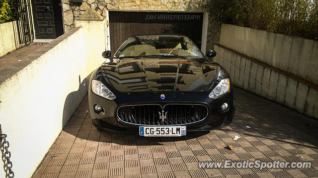 Maserati GranCabrio spotted in Empuriabrava, Spain