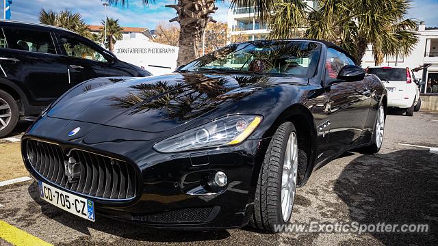 Maserati GranCabrio spotted in Roses, Spain