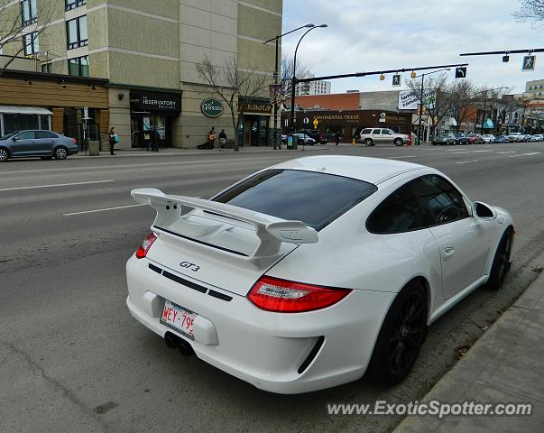 Porsche 911 GT3 spotted in Edmonton, Canada