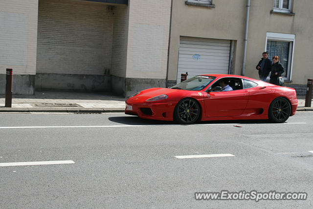 Ferrari 360 Modena spotted in Mechelen, Belgium