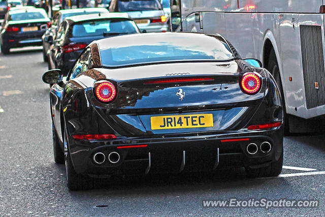 Ferrari California spotted in London, United Kingdom