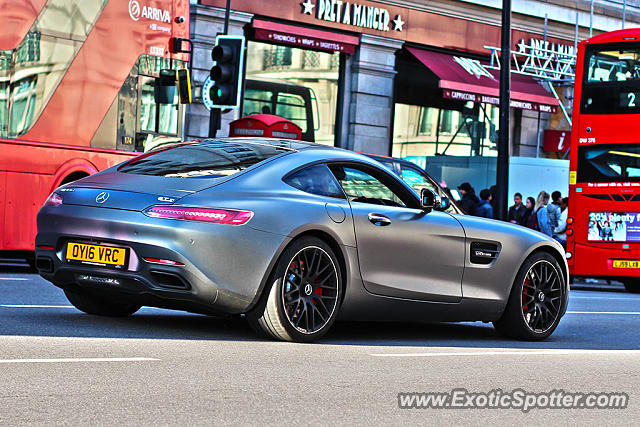 Mercedes AMG GT spotted in London, United Kingdom