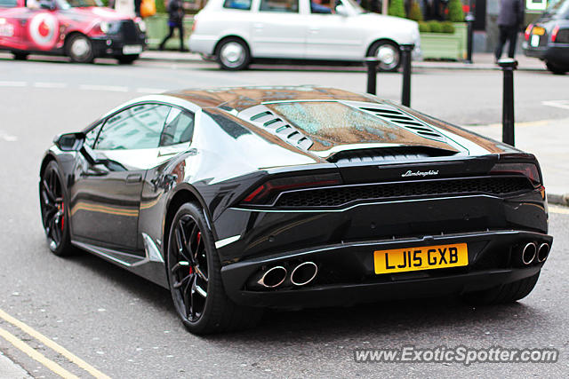 Lamborghini Huracan spotted in London, United Kingdom