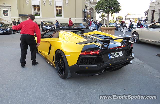 Lamborghini Aventador spotted in Monte-Carlo, Monaco