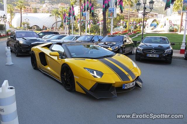 Lamborghini Aventador spotted in Monte-Carlo, Monaco