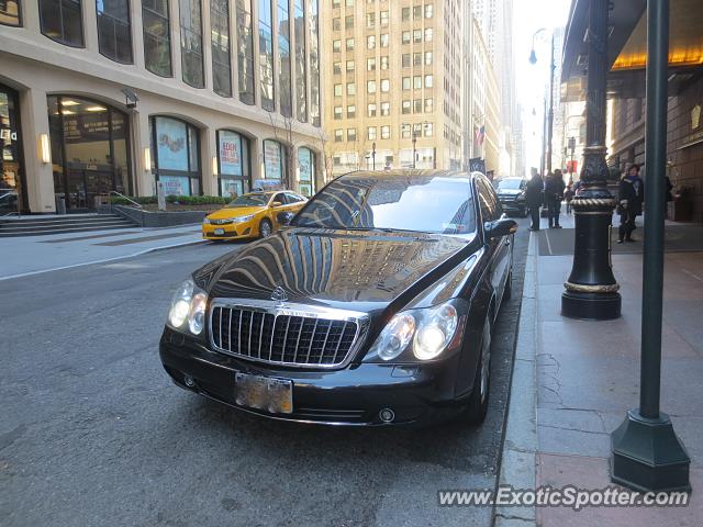 Mercedes Maybach spotted in Manhattan, New York