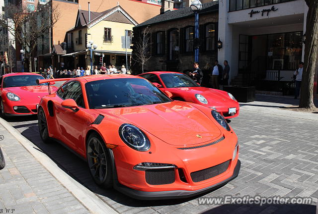 Porsche 911 GT3 spotted in Toronto, Canada