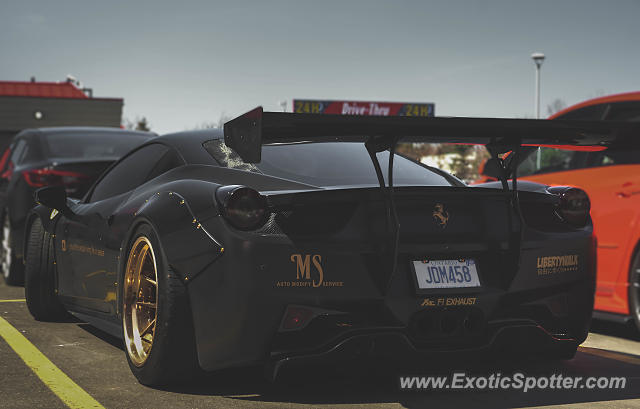 Ferrari 458 Italia spotted in Toronto, Canada