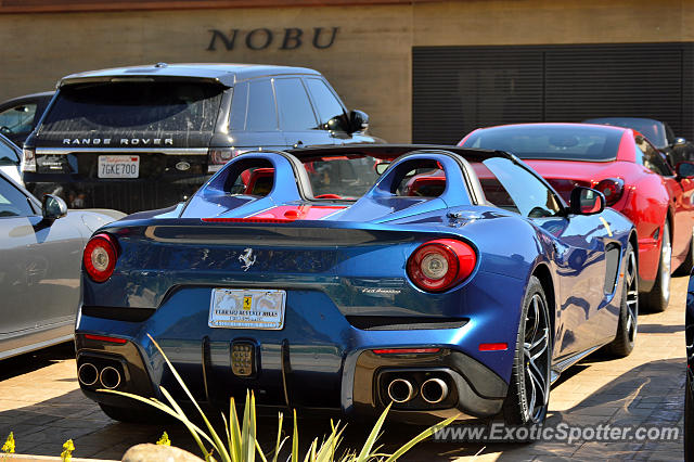 Ferrari F60 America spotted in Malibu, California