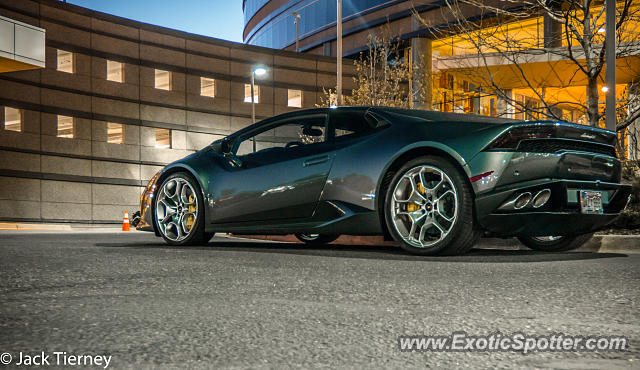 Lamborghini Huracan spotted in DTC, Colorado