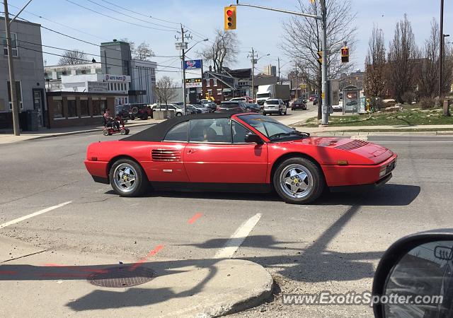 Ferrari Mondial spotted in Kitchener, On, Canada