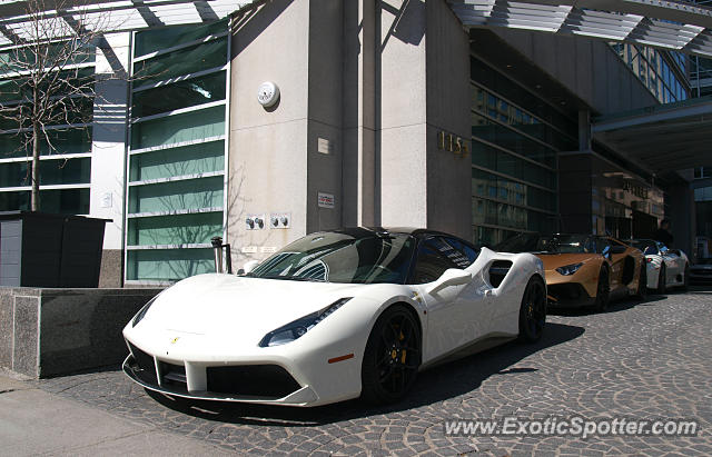 Ferrari 488 GTB spotted in Montreal, Canada