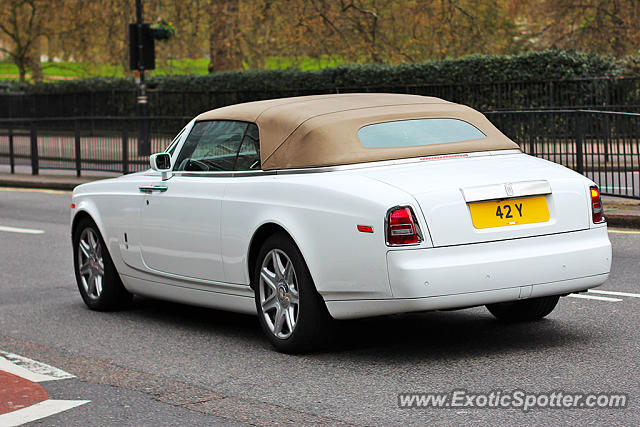 Rolls-Royce Phantom spotted in London, United Kingdom