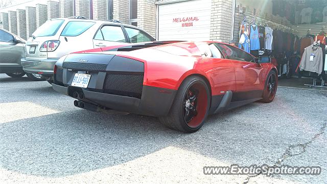 Lamborghini Murcielago spotted in Toronto, Canada