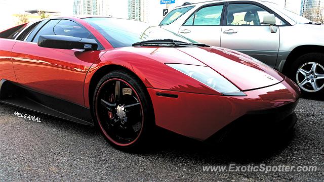 Lamborghini Murcielago spotted in Toronto, Canada