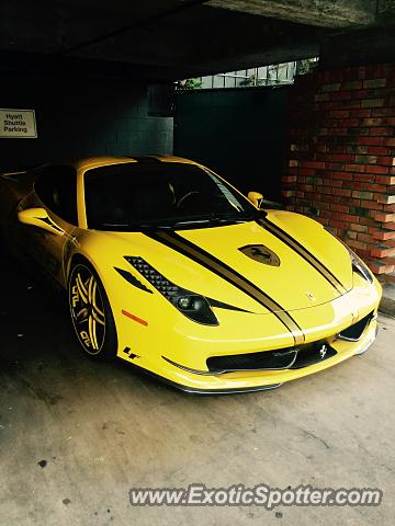 Ferrari 458 Italia spotted in Monterey, California