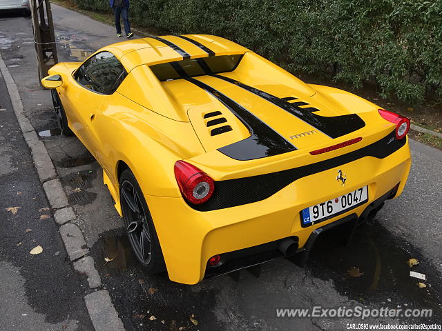 Ferrari 458 Italia spotted in Warsaw, Poland