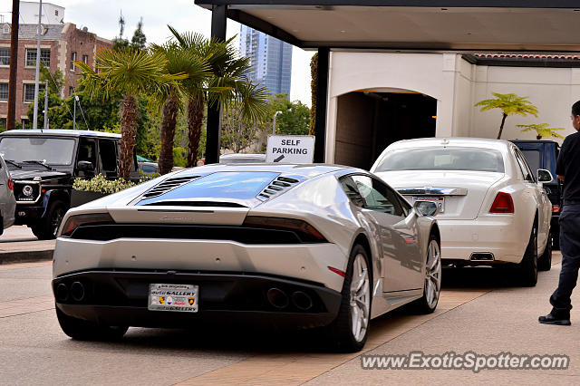 Lamborghini Huracan spotted in Beverly Hills, California