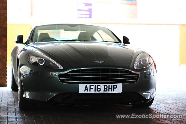 Aston Martin DB9 spotted in Cambridge, United Kingdom