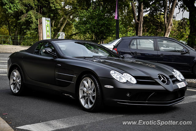 Mercedes SLR spotted in Lisbon, Portugal