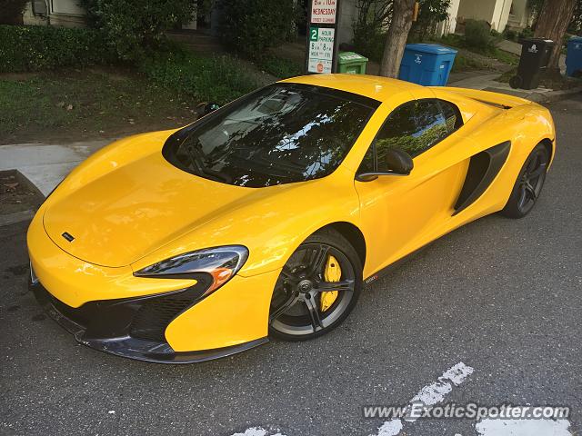 Mclaren 650S spotted in San Francisco, California