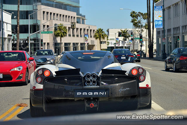 Pagani Huayra spotted in Beverly Hills, California