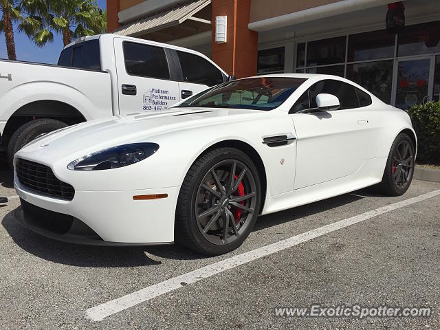 Aston Martin Vantage spotted in Stuart, Florida