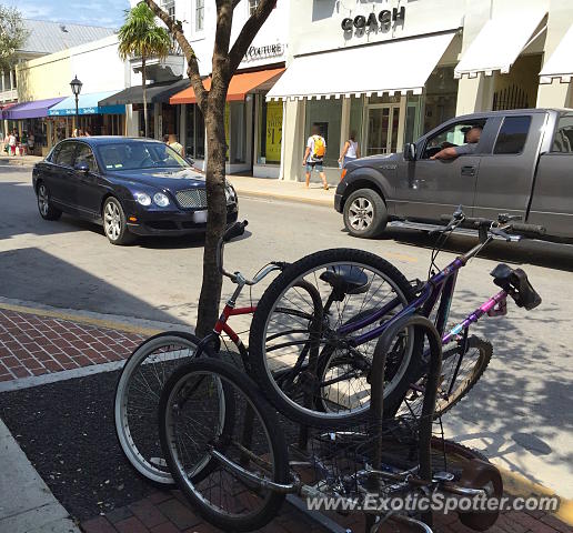 Bentley Flying Spur spotted in Key West, Florida