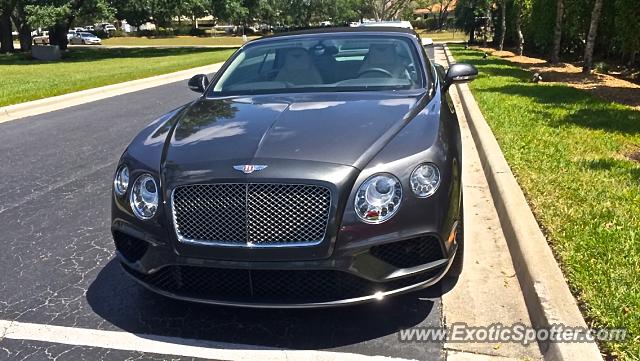 Bentley Continental spotted in Naples, Florida