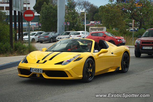 Ferrari 458 Italia spotted in Marbella, Spain