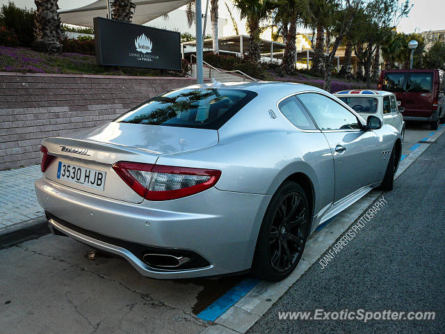 Maserati GranTurismo spotted in Pineda, Spain