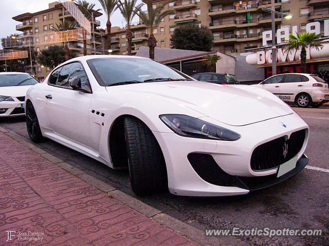 Maserati GranTurismo spotted in Platja d'Aro, Spain