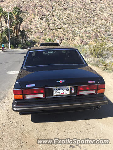 Bentley Turbo R spotted in Palm springs, California
