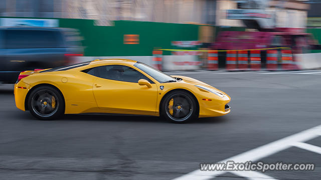 Ferrari 458 Italia spotted in Birmingham, Michigan