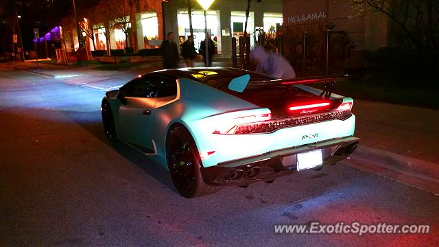 Lamborghini Huracan spotted in Toronto, Canada