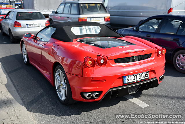 Ferrari F430 spotted in Warsaw, Poland