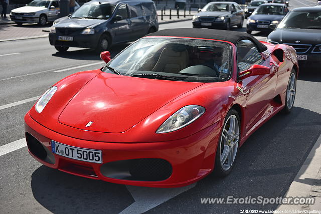 Ferrari F430 spotted in Warsaw, Poland