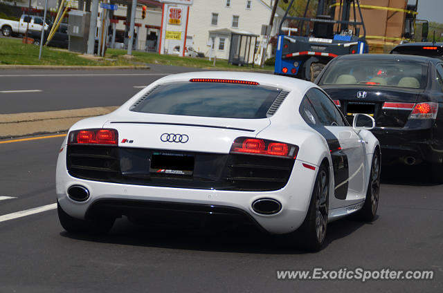Audi R8 spotted in Warrington, Pennsylvania