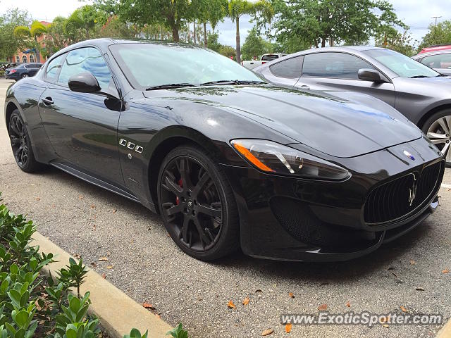 Maserati GranTurismo spotted in Stuart, Florida