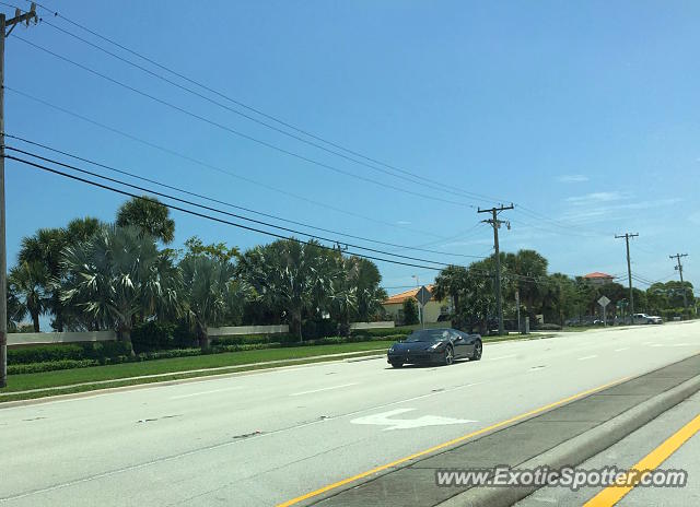 Ferrari 458 Italia spotted in Jupiter, Florida