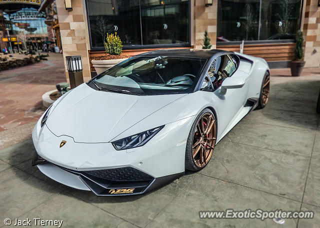 Lamborghini Huracan spotted in Lone tree, Colorado